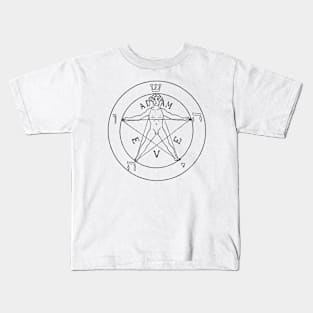 Pentagram Of Eden Kids T-Shirt